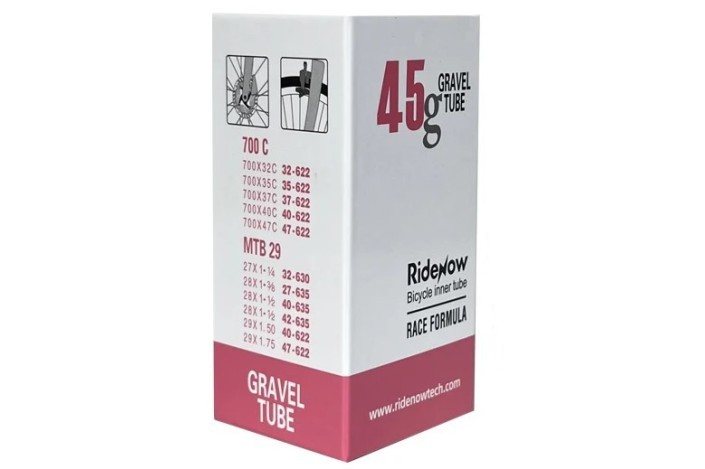 Light 45g Gravel / MTB valve SCHRADER 45mm