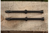 Wentyl UST  - 100mm / ALU - Czarny (komplet 2 szt)
