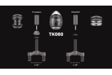 TK060 - 2 v 1 černá